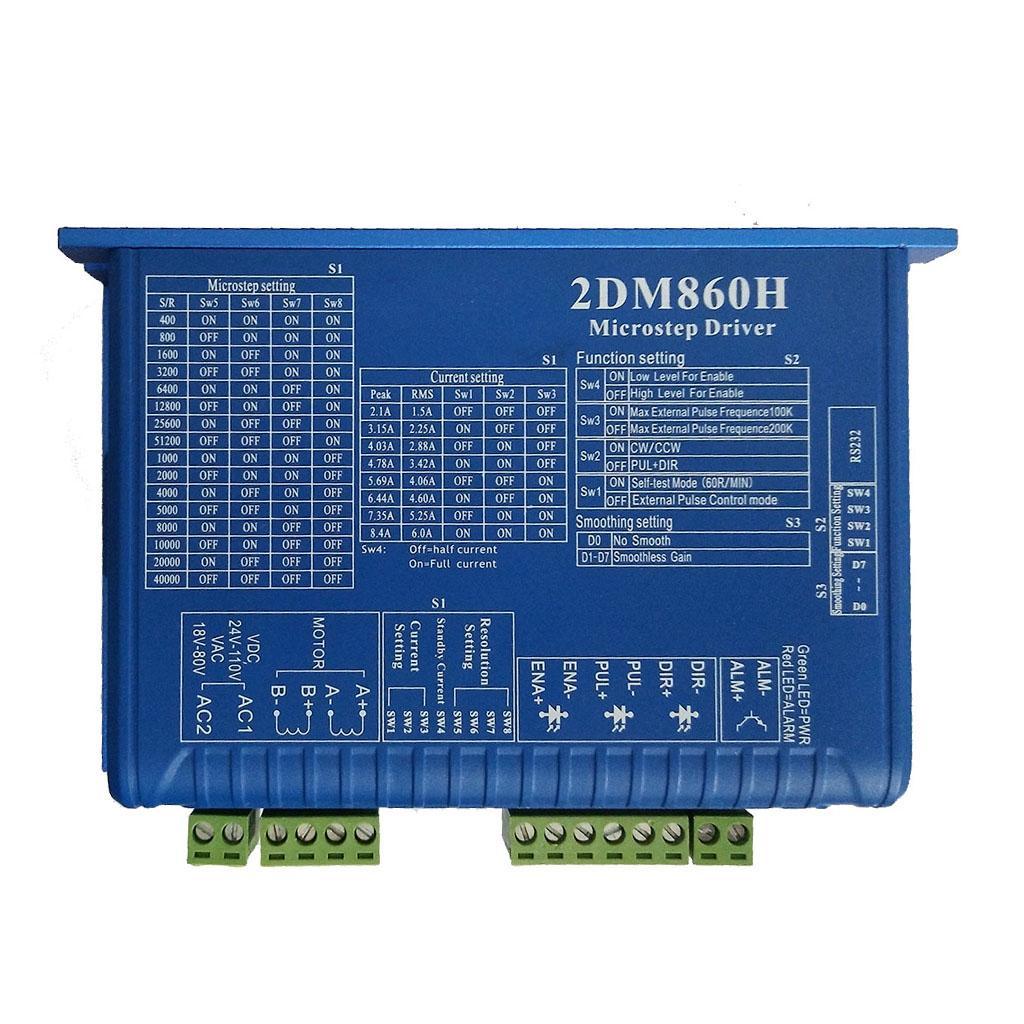 2DM860H digital step driver 86 two-phase stepper motor driver