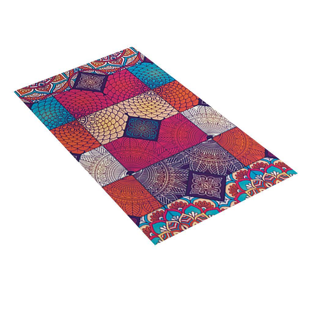 Decorative Polyester Tablecloth for Outdoor Camping,Rectangular,60-120inch
