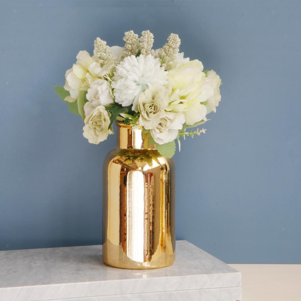 Creative Decorative Ceramic Vase Flower Display Desktop Ornament Home Decor 