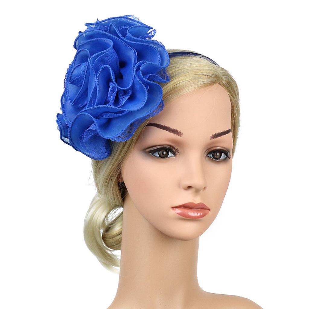 Frauen Mädchen Fascinators Haarreif Stirnband Hut Feder Kopfschmuck Kostüm