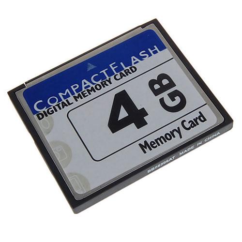4GB CF Digital Memory Card for Cameras Cellphones GPS MP3 and PDAS