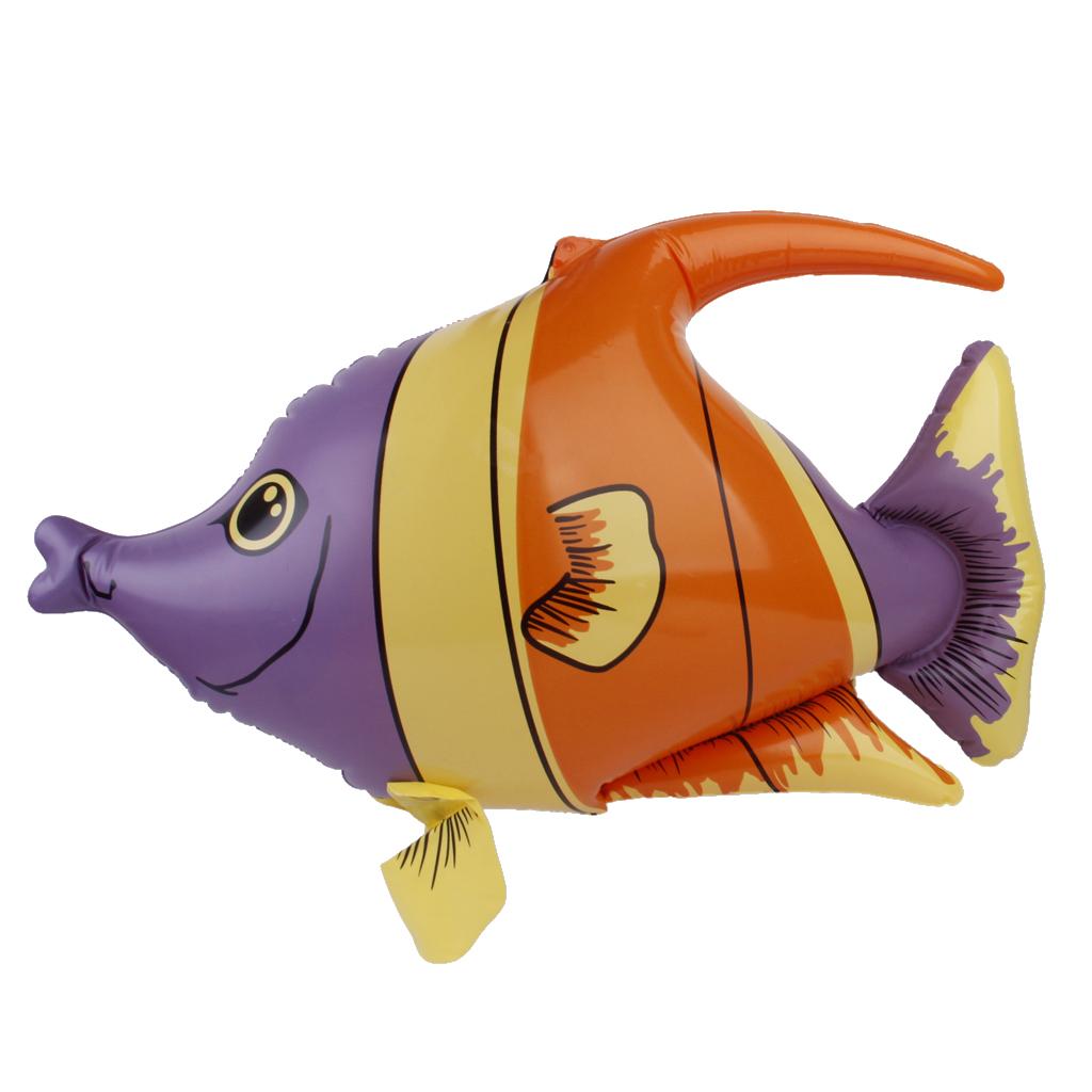 Inflatable Fish Zoo Sea Animal Kids Party Favors Pool Beach Toy Blow Up 