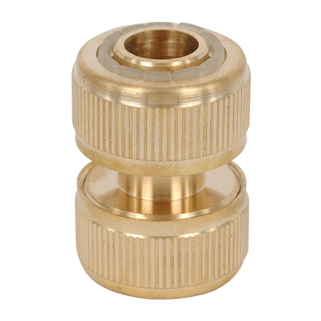 Brass Hose Tap Connector 25mm OD garden water Pipe Quick Adaptor Fitting #3
