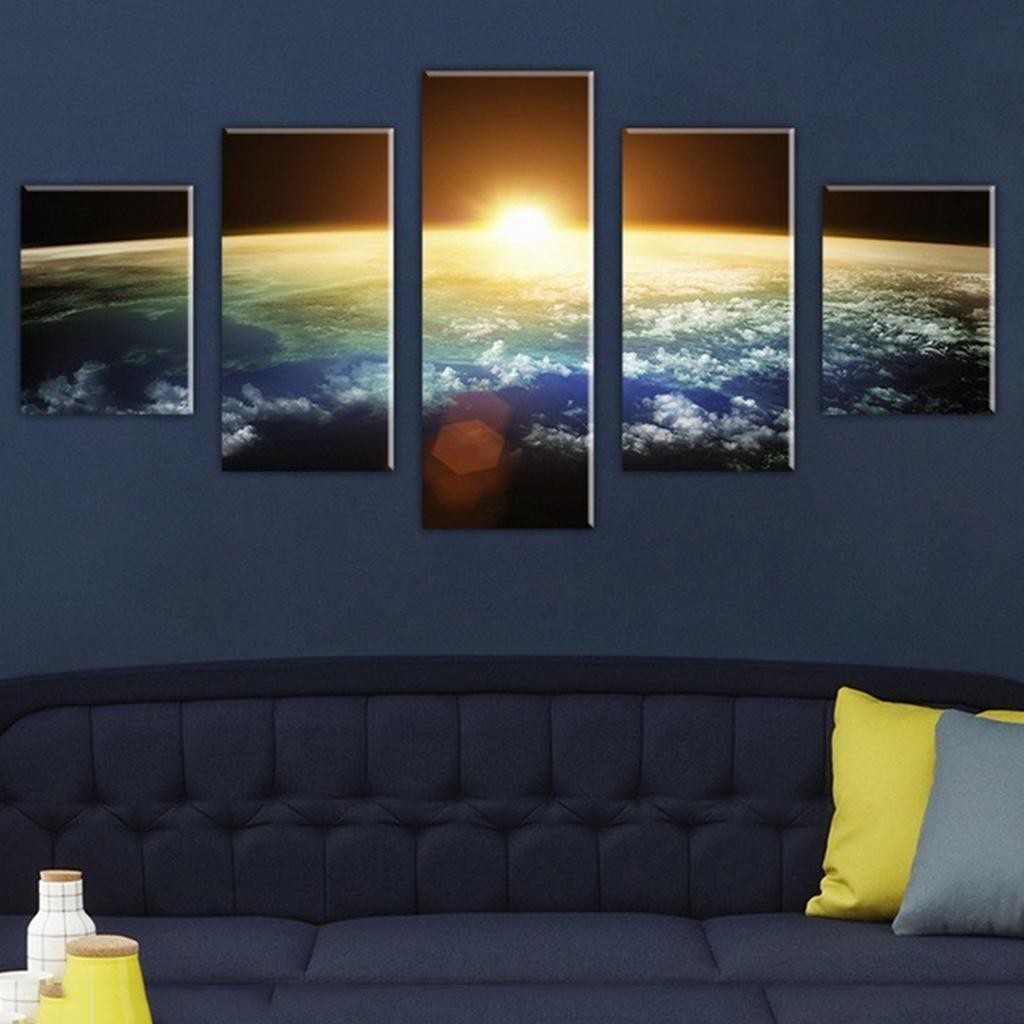 No Framed Canvas Prints Artwork Painting Picture Wall Art Decor Sunrise-S