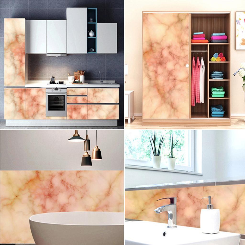 Granite Marble Effect Contact Wall Paper Self Adhesive Wall Sticker #5
