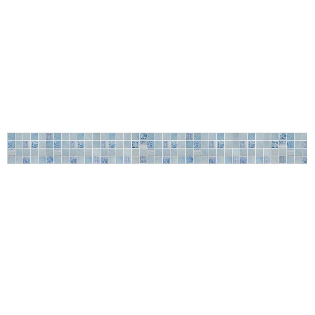 Bathroom Kitchen Removable Mosaic Tile Wall Paper Sticker DIY Home Decor 006