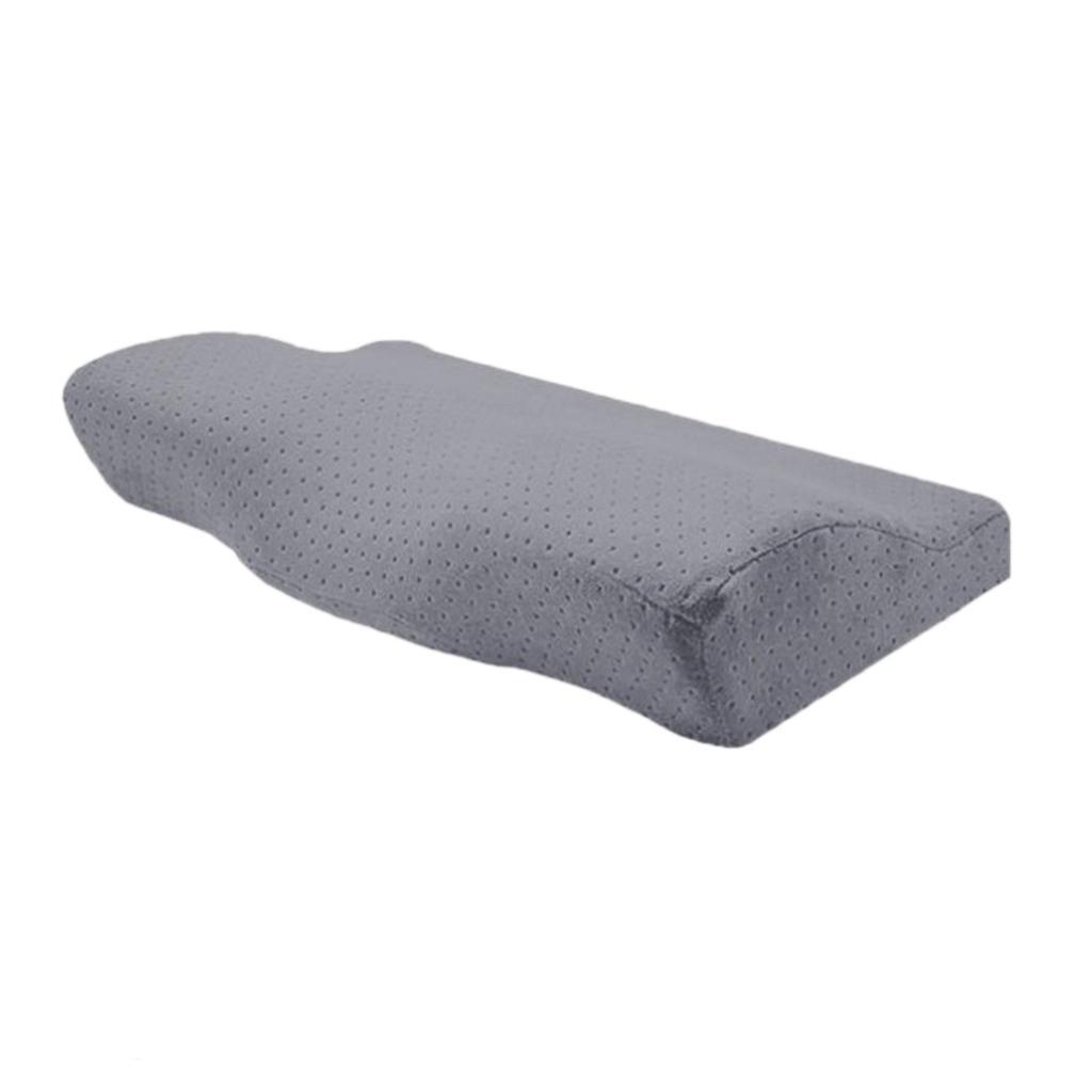 HIGH ELASTIC MEMORY FOAM PILLOW BACK HEAD NECK SUPPORT PILLOW SLEEP PILLOW