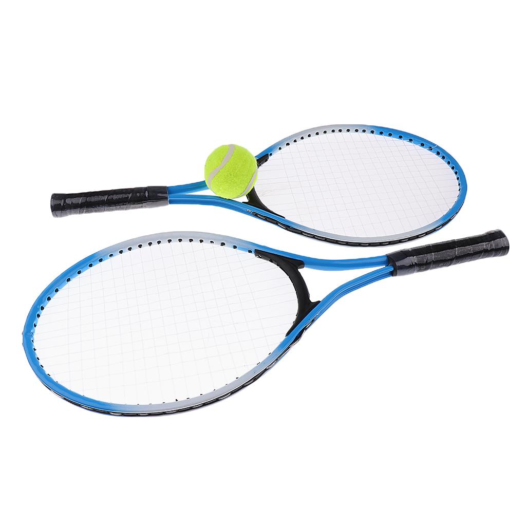 Tennis Racket Racquet for Beginners Training Children Kids Learners Blue