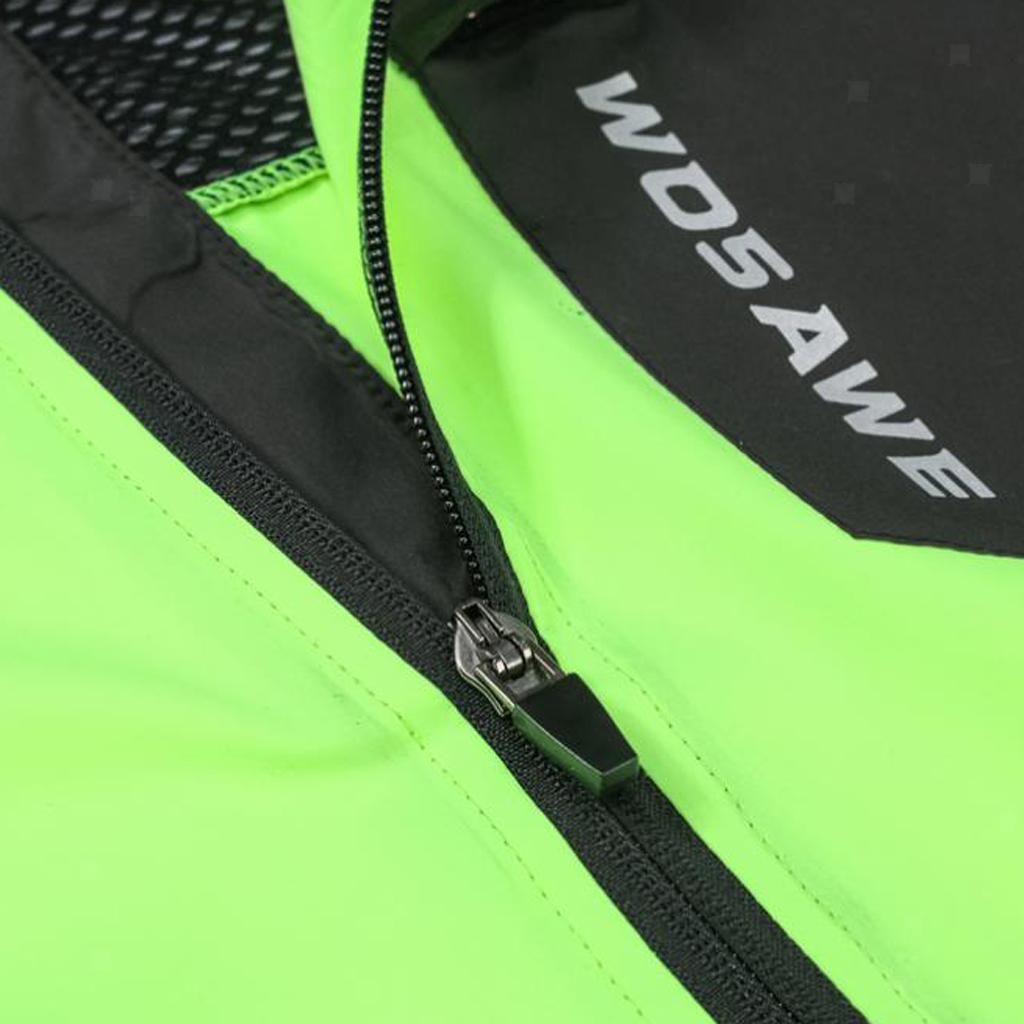 Vélo Gilet réfléchissant Radweste Réflecteur Gilet Vent Gilet Pour Femmes Hommes