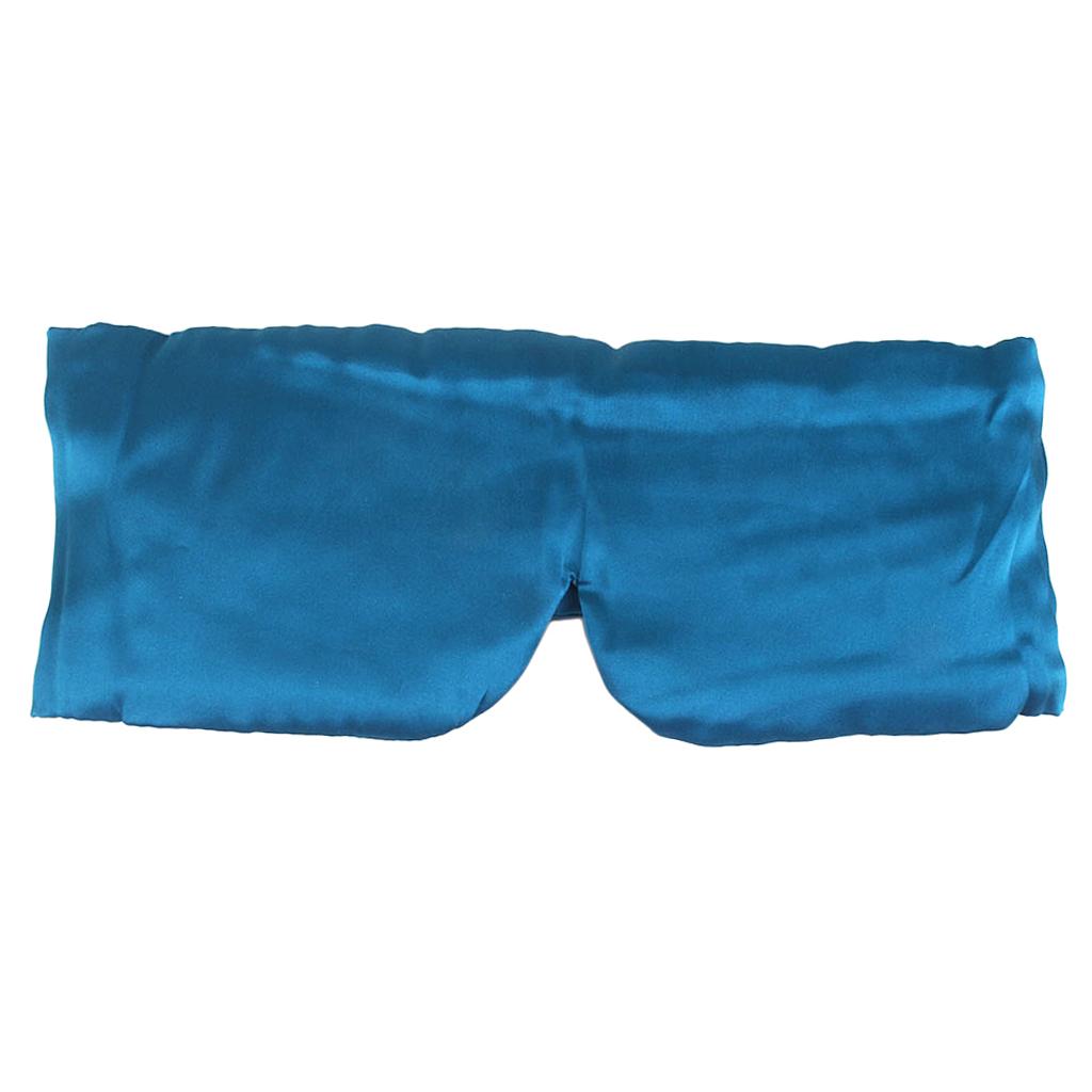 Oversized Eye Mask Sleeping Blindfold Shade Cover peacock blue