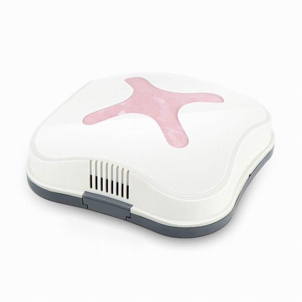 Home Automatic Vacuum Floor Cleaning Robot Auto Dust Cleaner Sweeper Pink