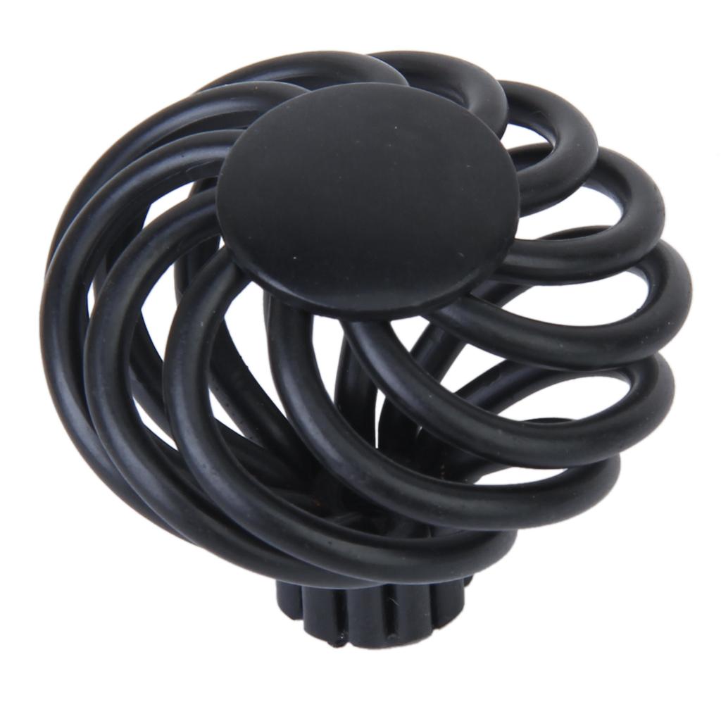 Spiral Cage Design Kitchen Cabinet Cupboard Handles Knob -Diameter 4.5cm