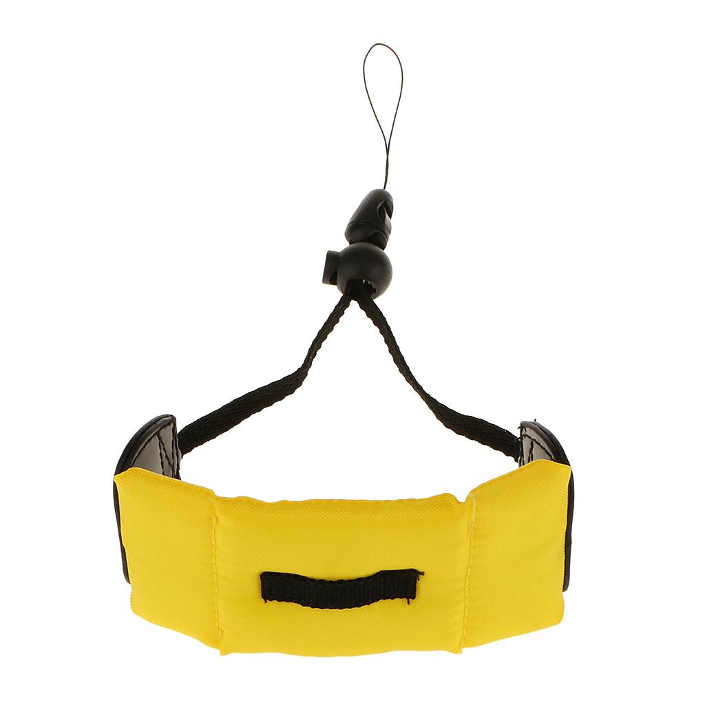 New Yellow Floating Wrist Strap Band for GoPro Waterproof Camera