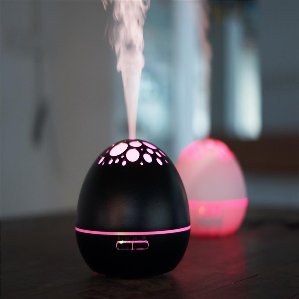 300ml Ultrasonic Air Humidifier Essential Oil Diffuser with LED Nightlight