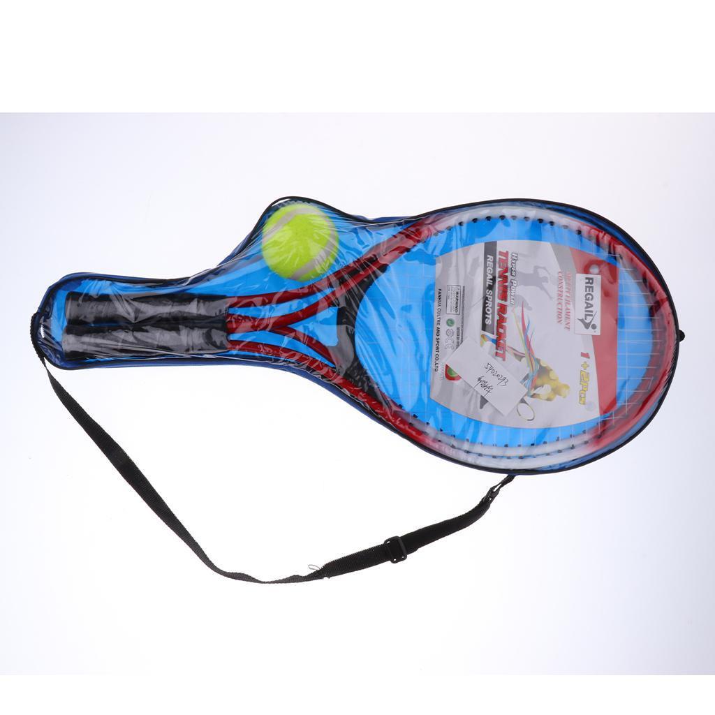 Tennis Racket Racquet for Beginners Training Children Kids Learners Red