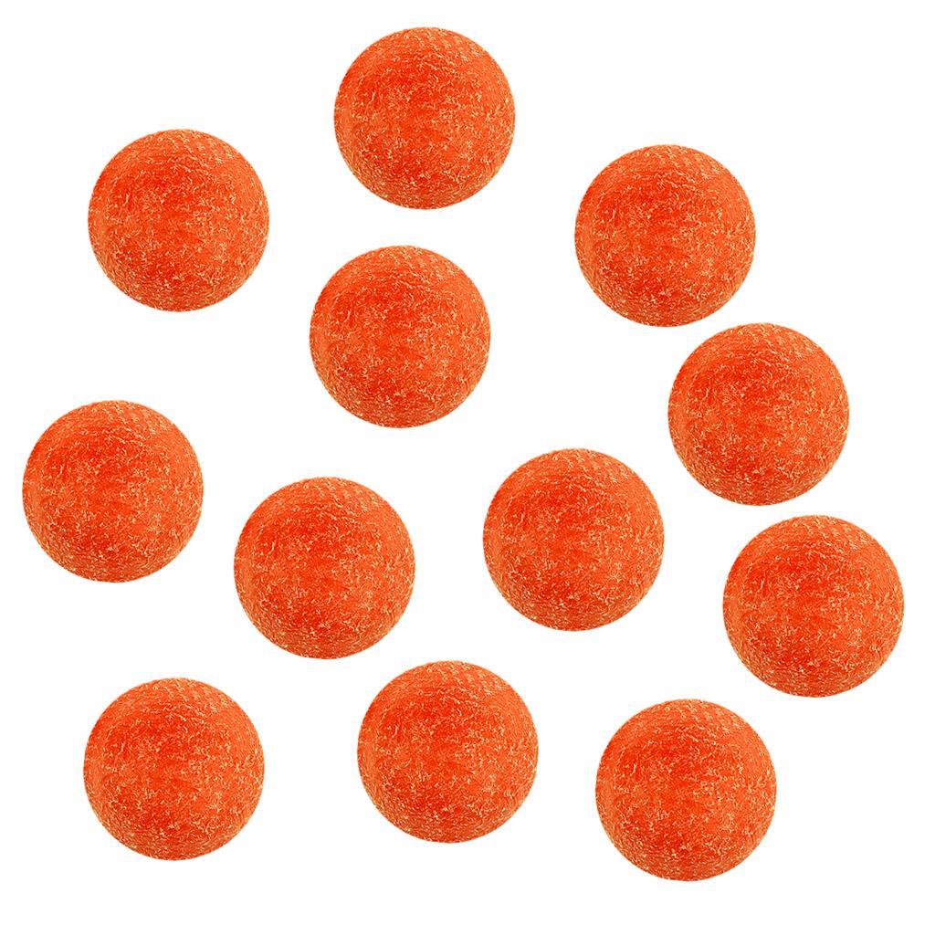 12 Pieces 36mm Orange Soccer Table Football Foosball Balls Fussball Ball New