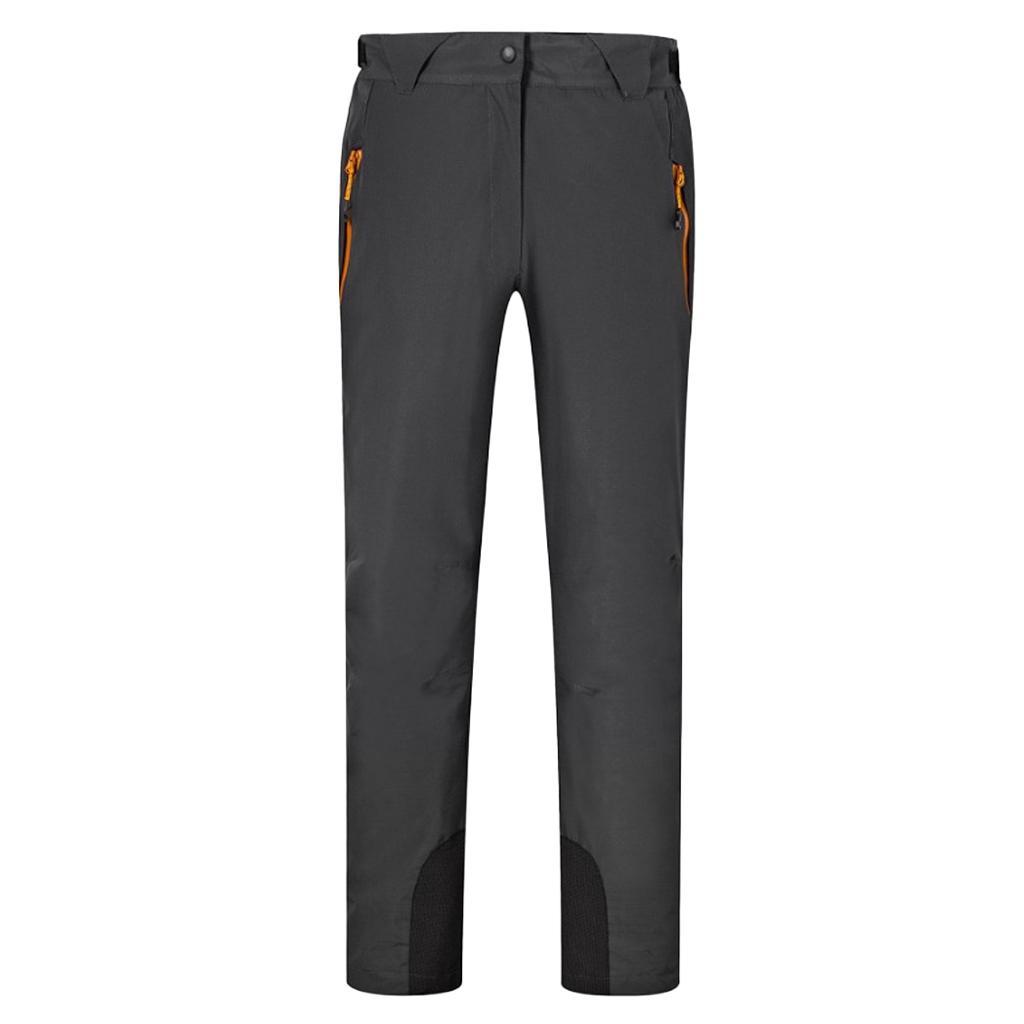 Details about / Men/'s//Women/'s Outdoor Skiing Pants Winter Warm Trousers Zipper Pockets