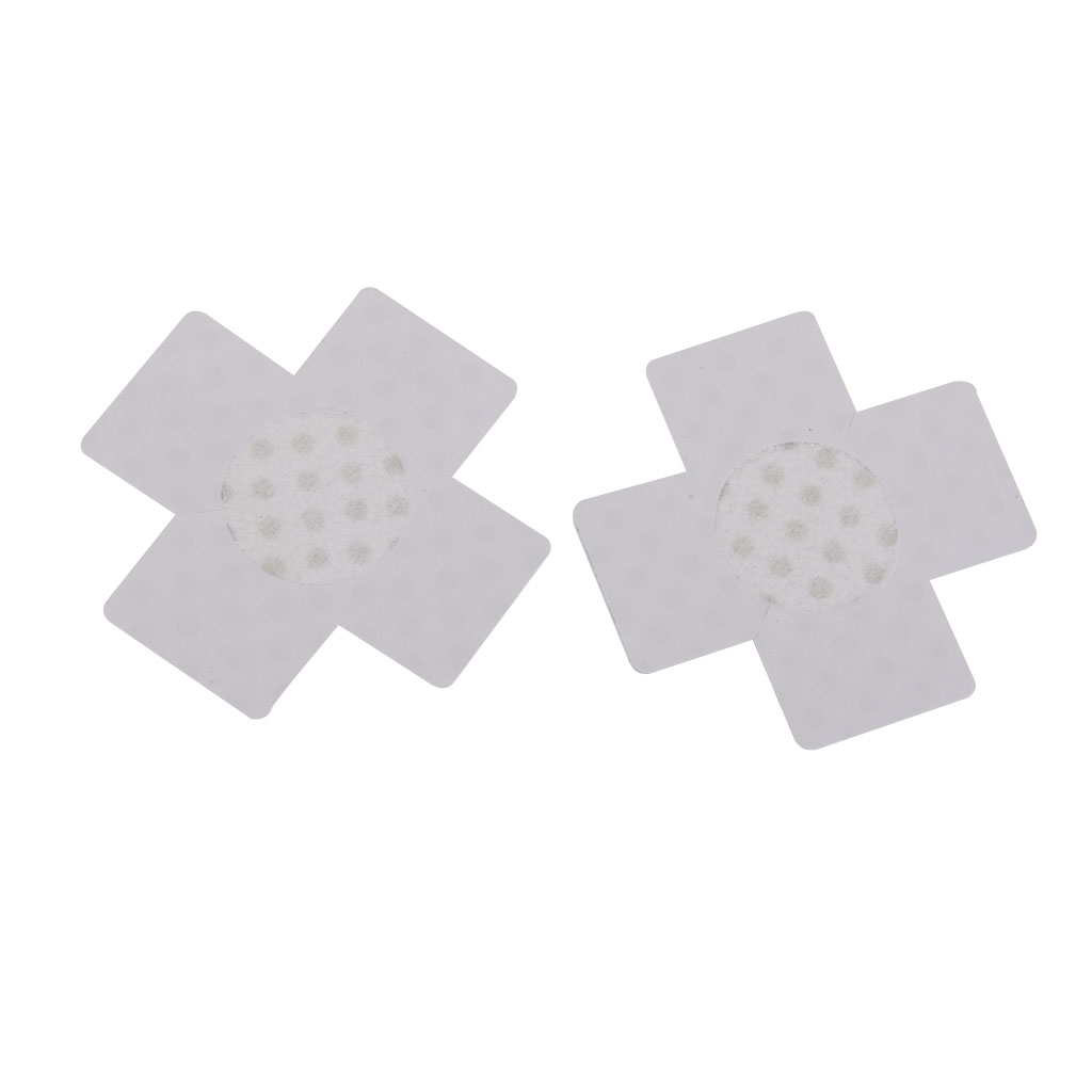 Invisible Nipple Pasties Cover Bra Self Adhesive Sticker Silver Cross