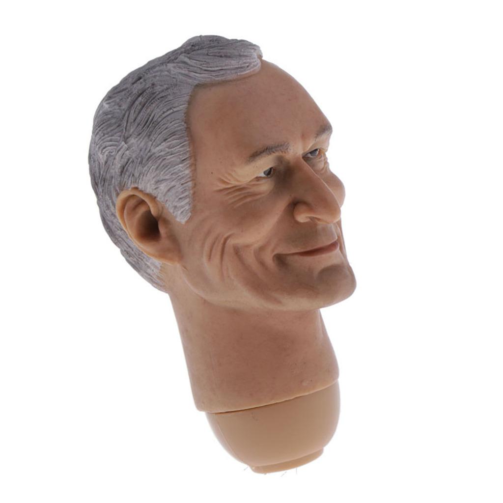 1/6 männlich gut aussehend Kopf Skulptur Modell für Actionfiguren