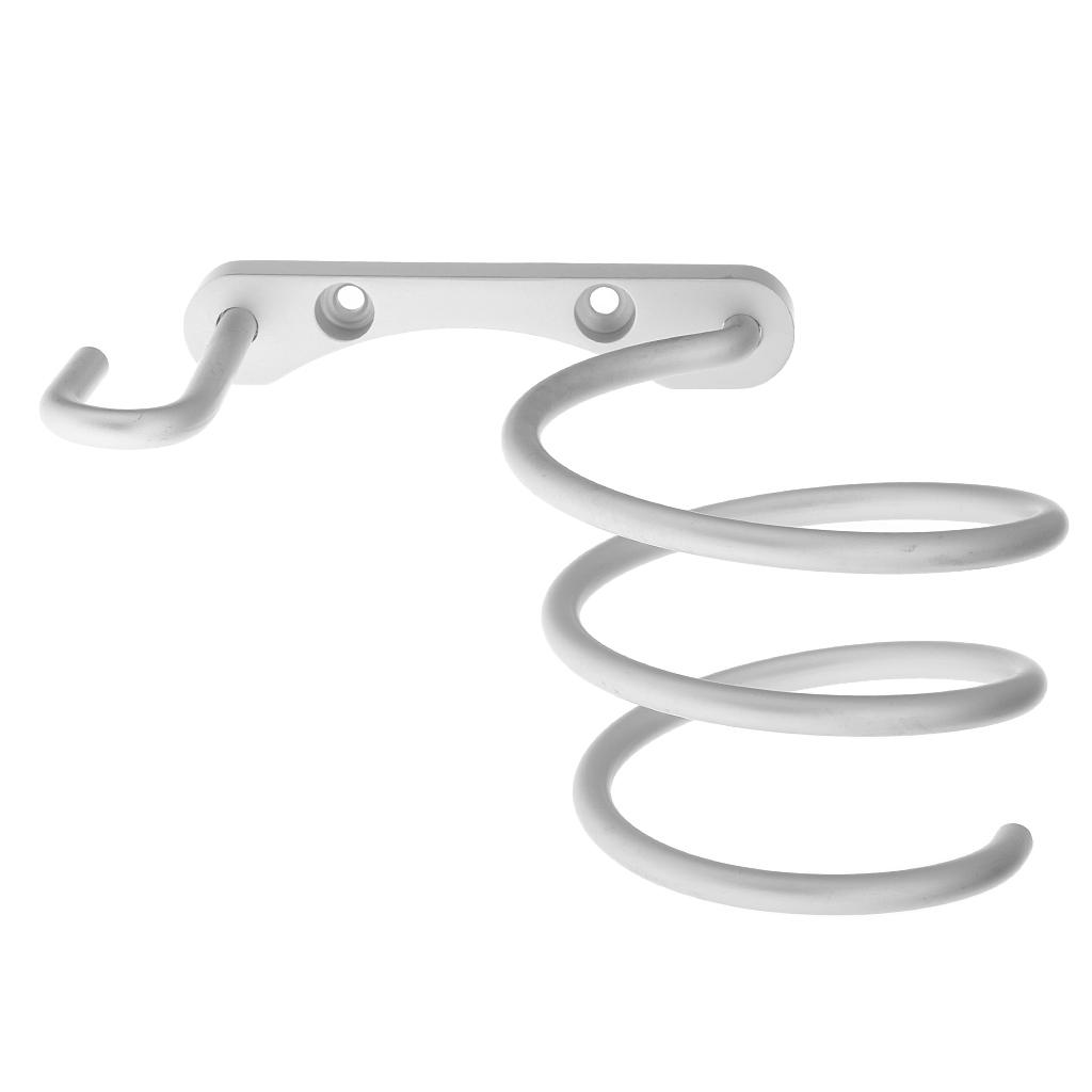 Hair Dryer Drier Blow Stand Holder Wall Mounted Organizer Hook Bracket Rack
