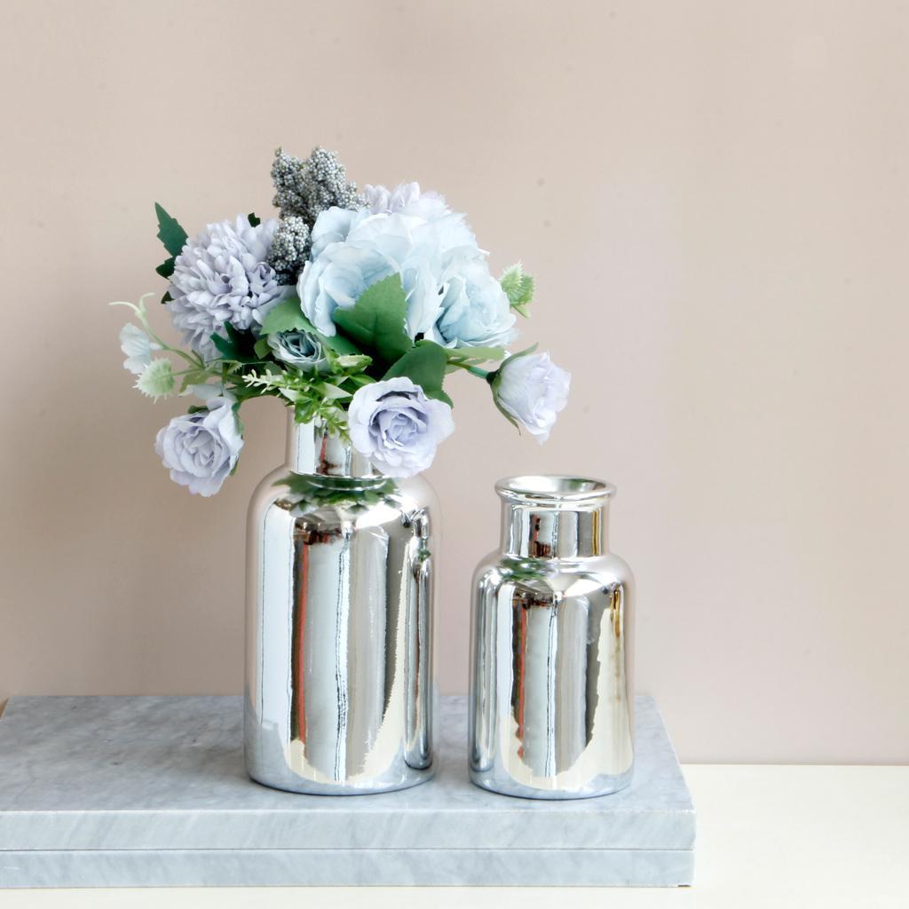 European Style Decorative Ceramic Vase Flower Display Desktop Home Bar Decor 