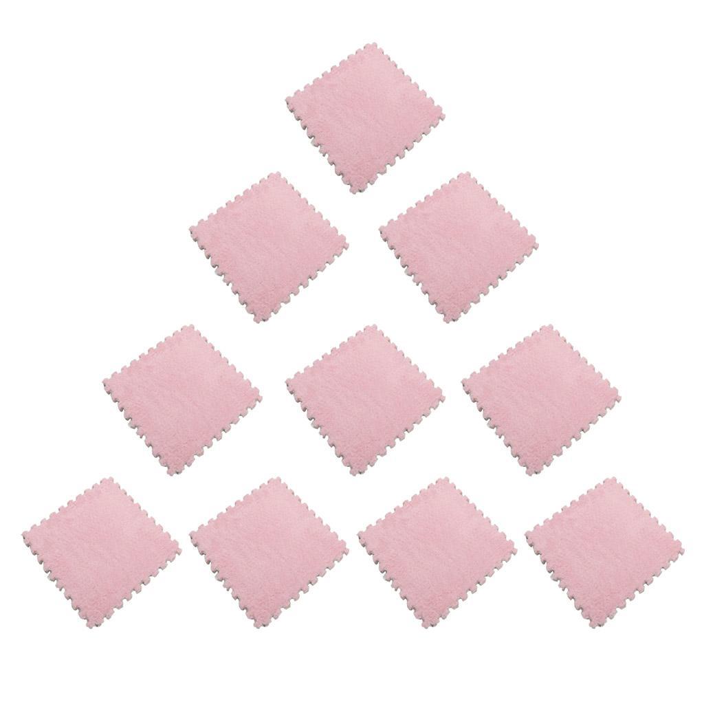 10Pcs EVA Foam Puzzle Exercise Mat Tiles Kids Baby Crawling Mat