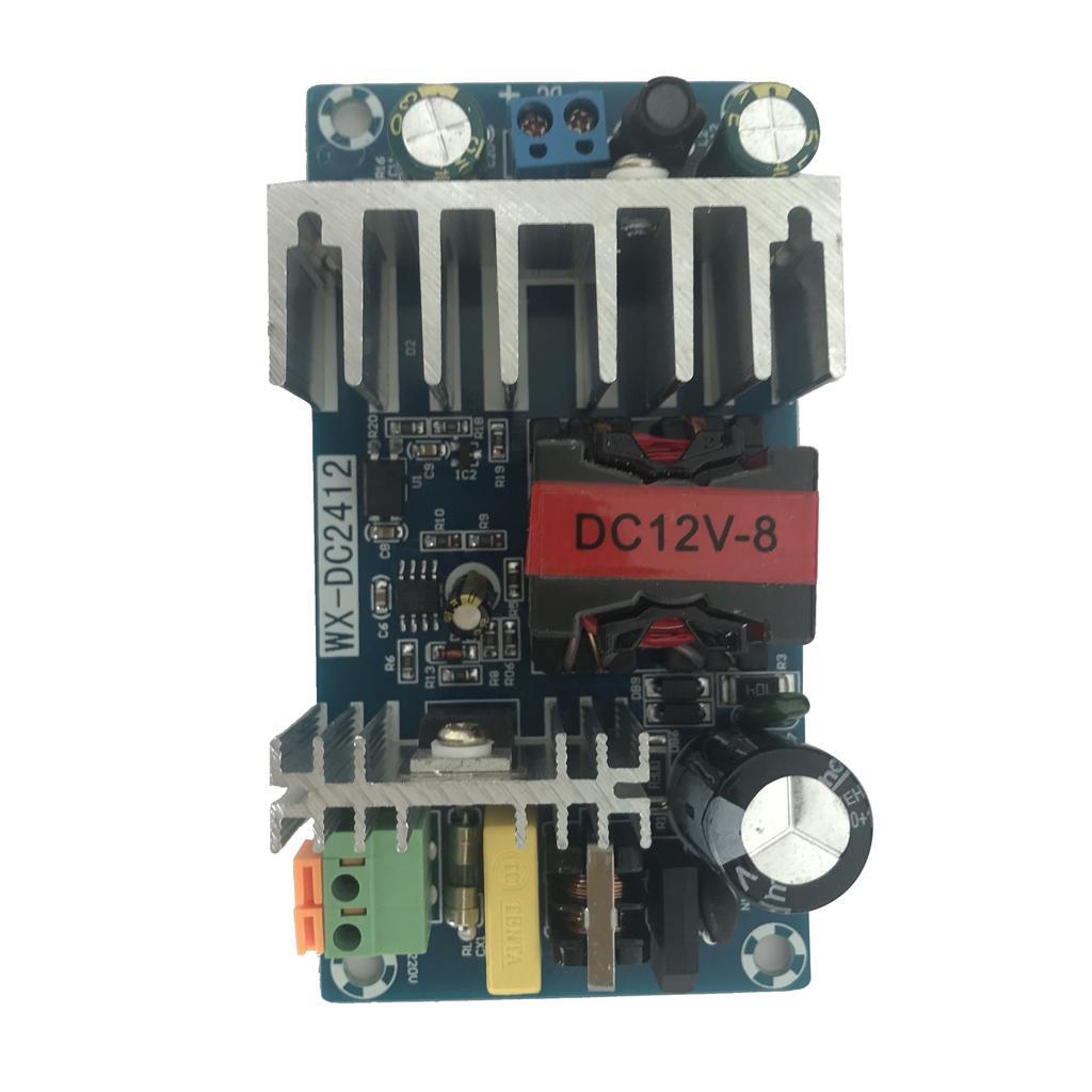 AC-DC Power Converter Module DC 12V 8A Switching Power Supply Board