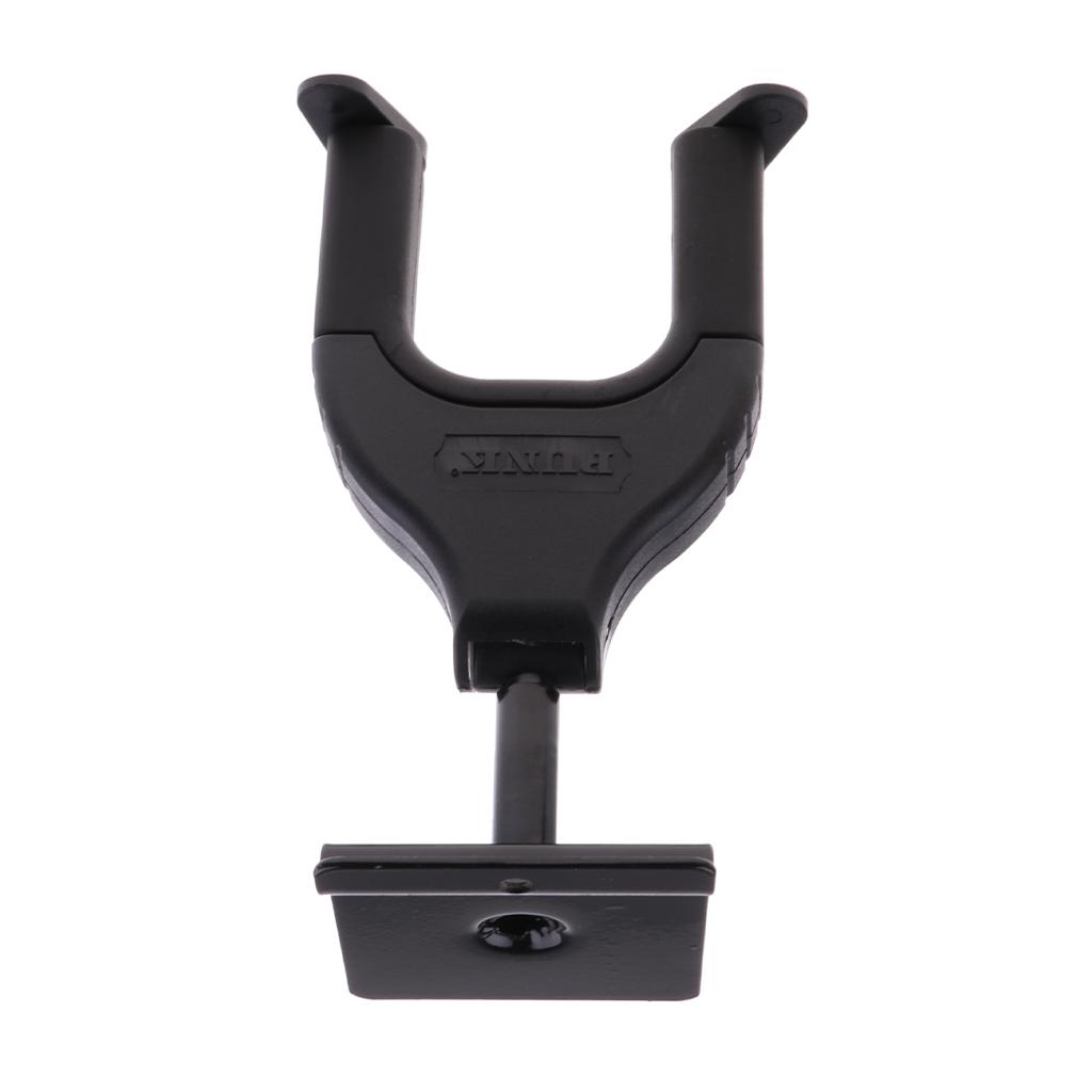 Iron Guitar Bass Wall Mount Holder Wall Hanger Hook Black