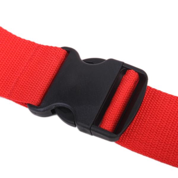 Long Luggage Packing Belt Suitcase Strap Safety Strap Red