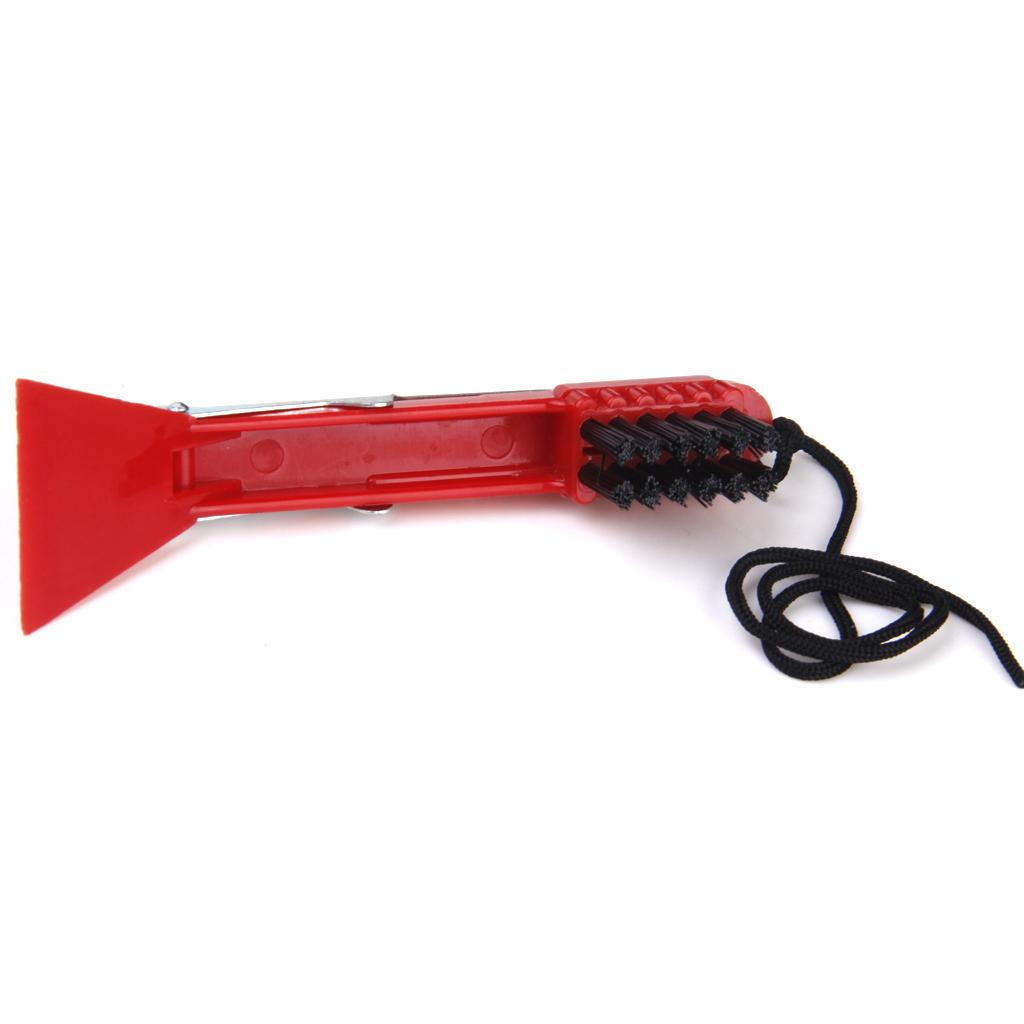 Multi-Purpose Red Golf Club Cleaning Brush Shoes Grooves Cleaner