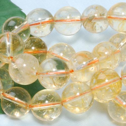 Crystal Round Gemstone Loose Beads Strand 10mm / 15.5 Inch