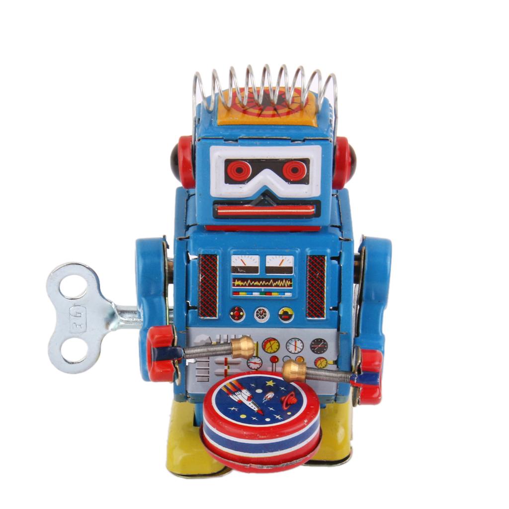 Wind Up Robot MS408 Tin Toy  