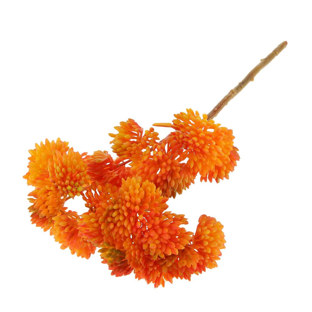 Artificial Fruit Succulent Grass Desert Plant Flower Arrangement Orange