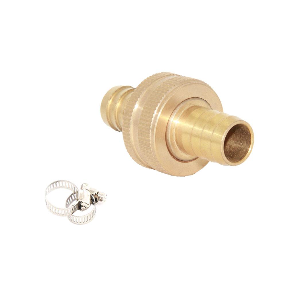 Brass Garden Irrigation Car Washing Pipe Hose Connector Adaper Joiner 02