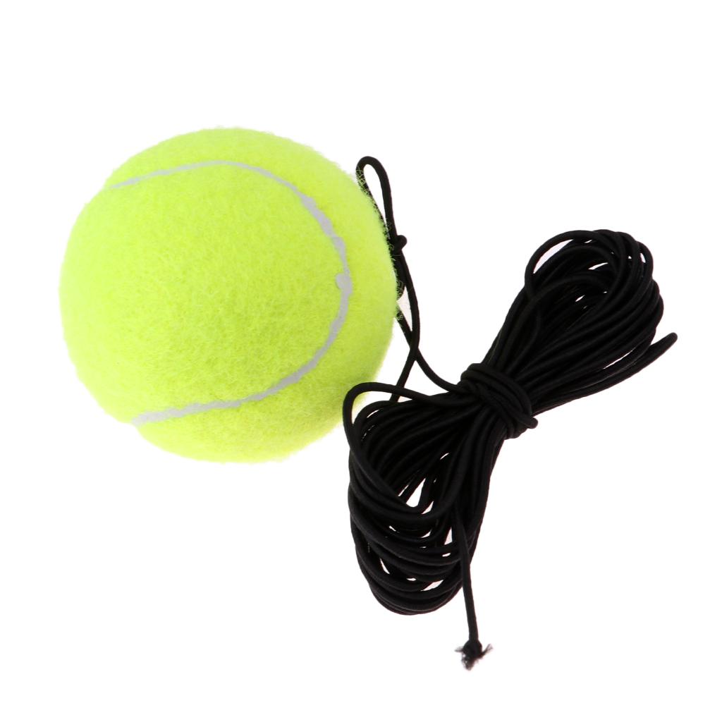 Tennis Ball with String Replacement Tennis Rebound Practice Trainer Ball 