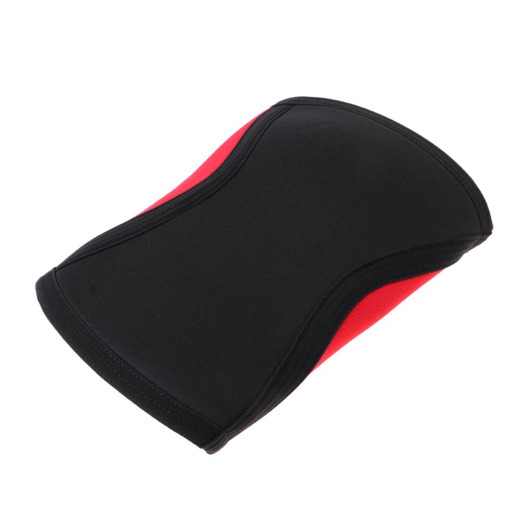 7mm Neoprene Knee Sleeve Brace for Running Weightlifting Powerlifting XL