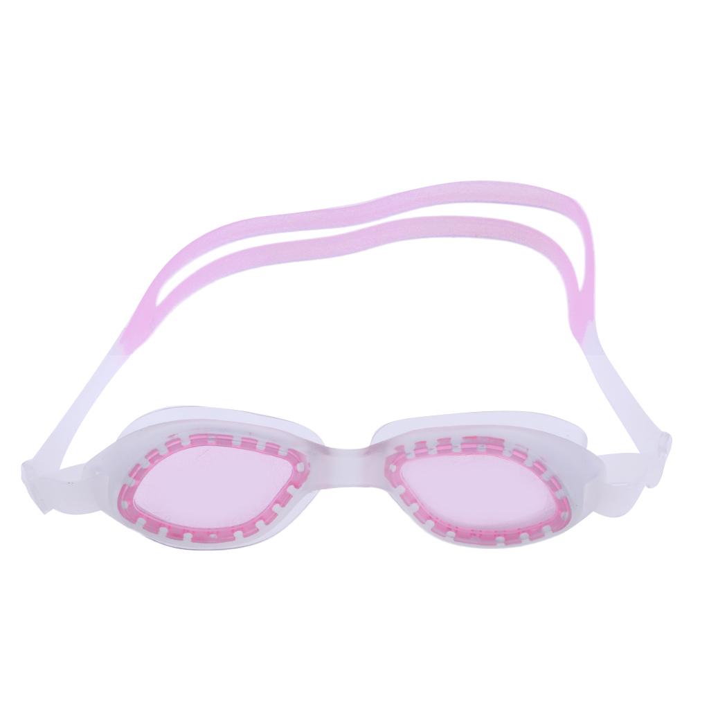 Kids Anti-Fog Anti-UV Waterproof Swimming Goggles Glasses Eyewear Pink