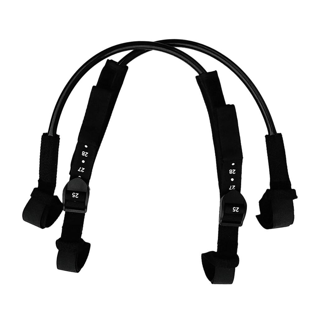 Set 2 Unisex Adjustable Windsurfing Harness Line for Windsurf Water Sports