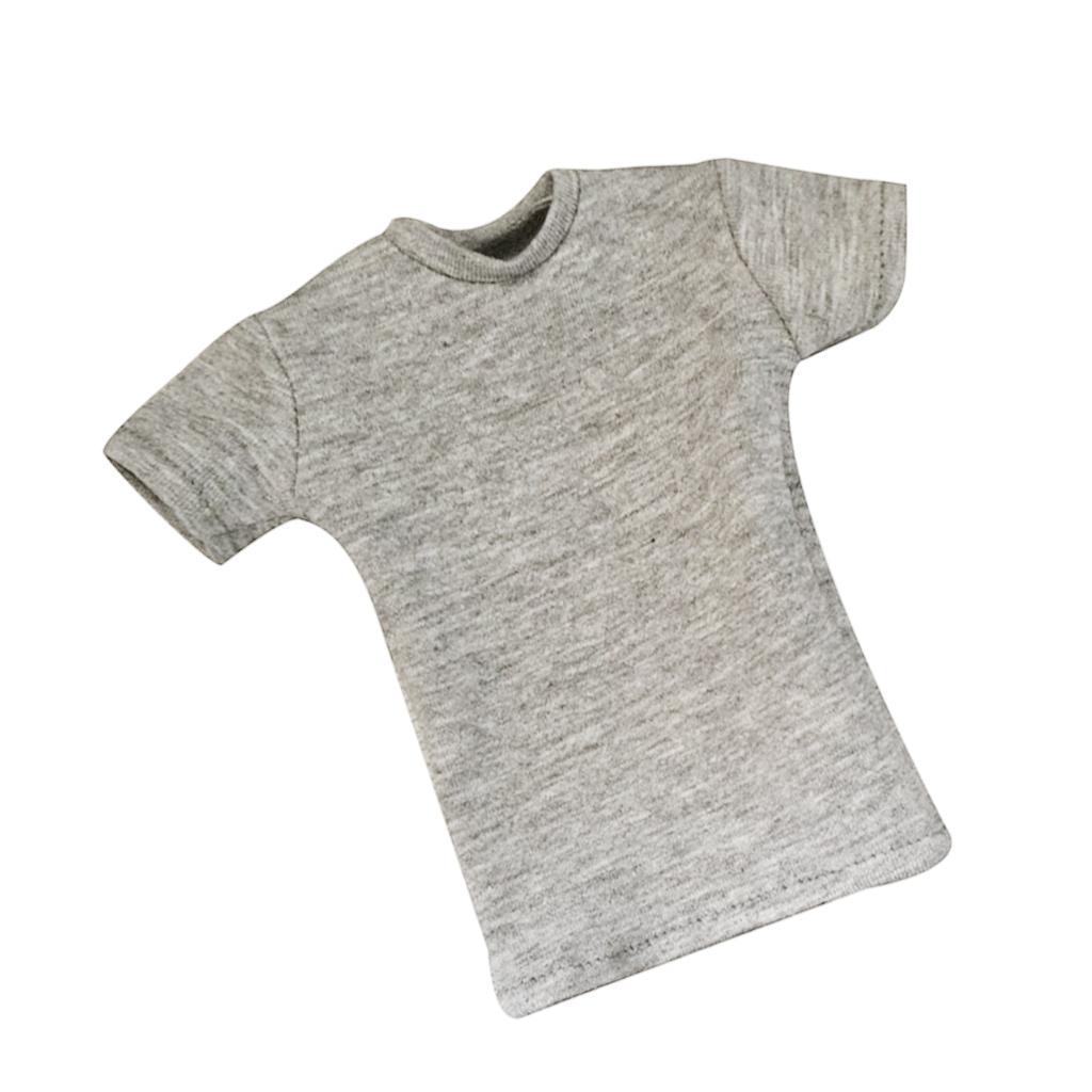 T-shirt Vêtement Accessoires pour 1//6 Jouet Personnage Masculin