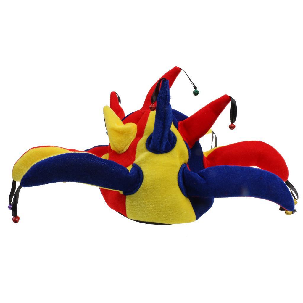 Funny Adult Kid Sea Animal Pizza Jester Plush Fancy Dress Costume Party Hat Gift