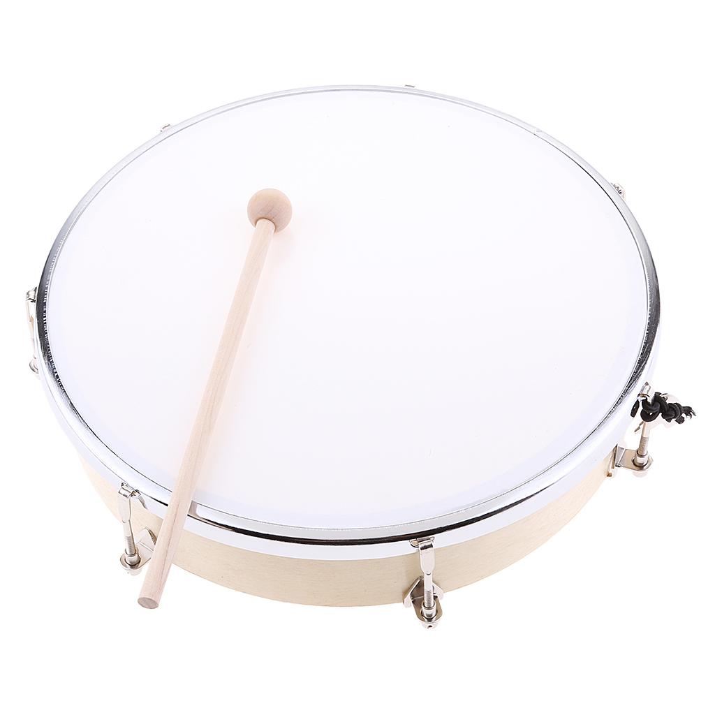 Tunable Hand Drum Hand Percussion Mallet Drum with Adjustable Key Toy 11inch