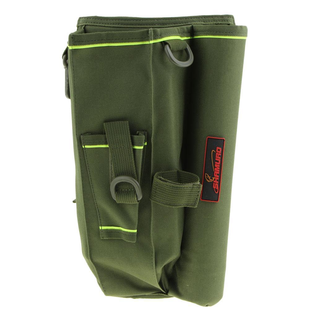 Fishing Waist Pack Lure Baits Box Tackle Storage Bag Rod Holder Leg Bum Bag