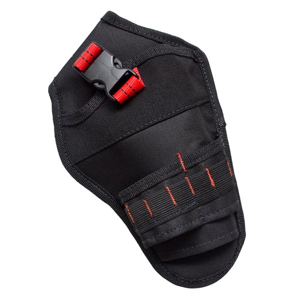 Multi-Function Cordless Drill Kit Pockets Holster Tool Belt Pouch Holder Bag