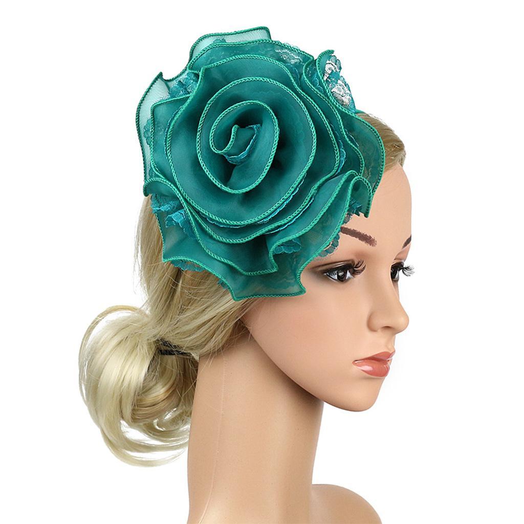 Frauen Mädchen Fascinators Haarreif Stirnband Hut Feder Kopfschmuck Kostüm