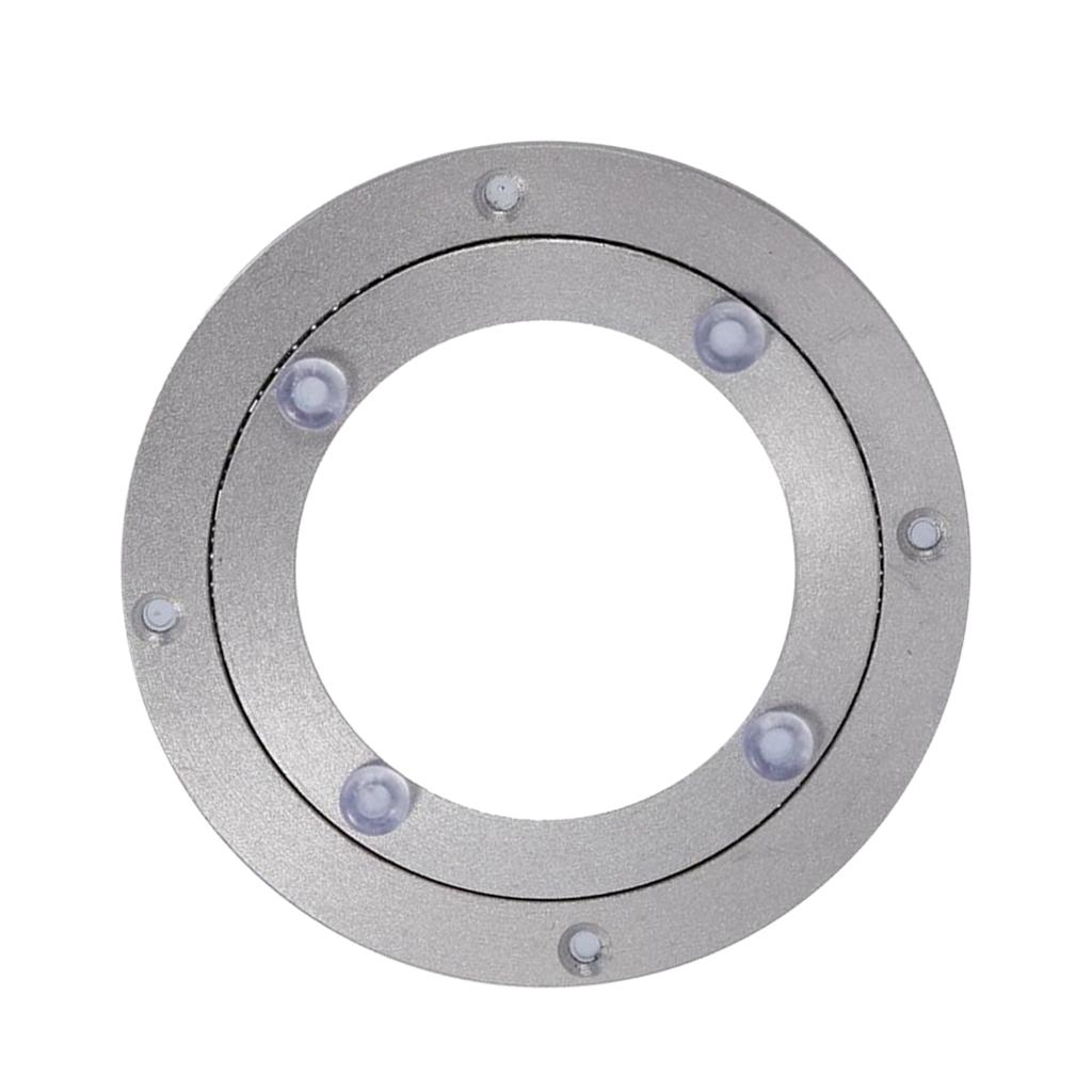 Round Rotating Turntable Bearing 5/16 Thick Heavy Duty Swivel Plate 4 Inch