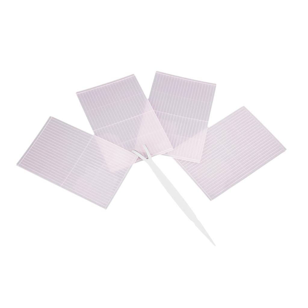 MagiDeal 176Pcs Fashion Invisible Double Eyelid Tape Sticker Adhesive Pink