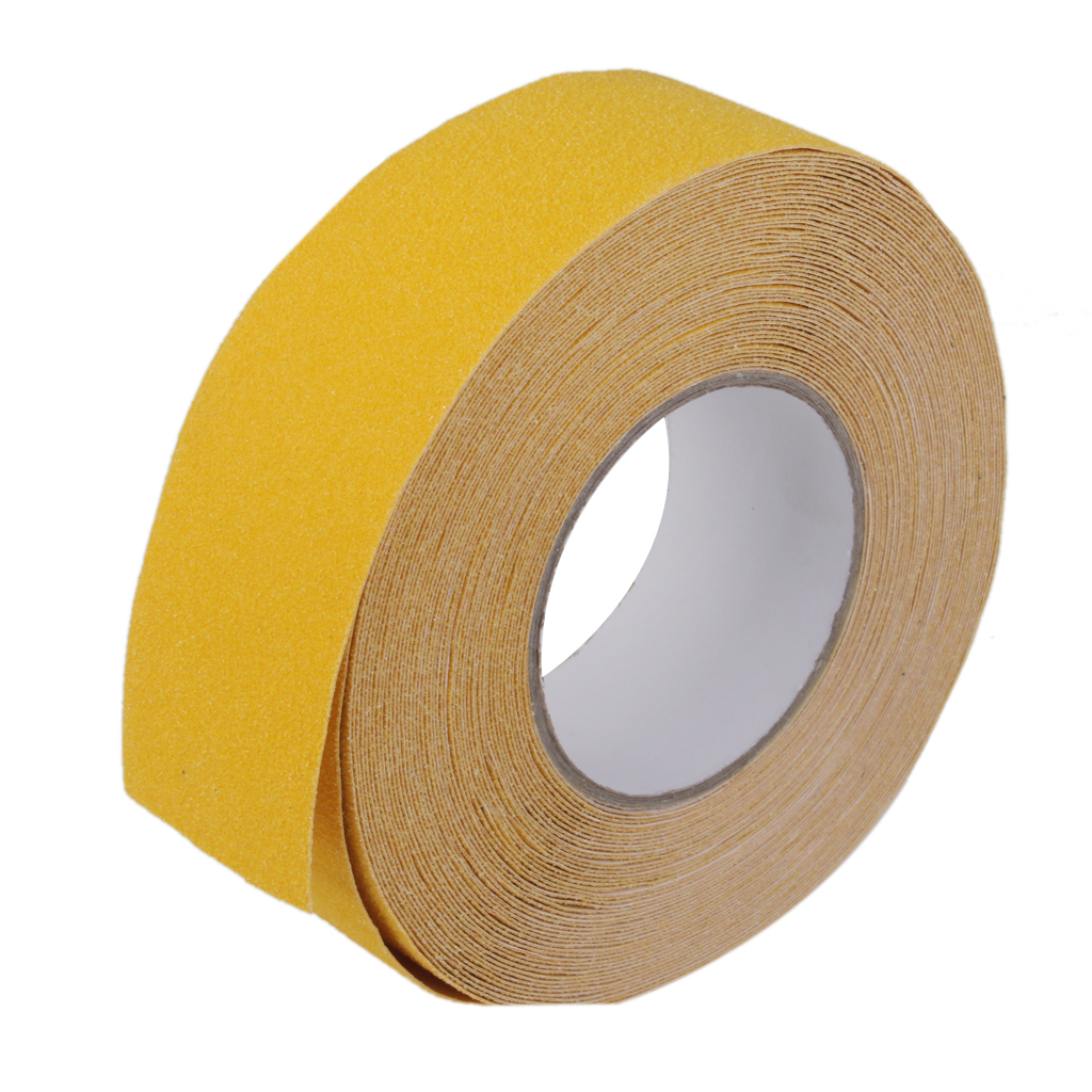 Yellow Safety Stair Bathroom Grip Tape Anti Slip Roll Sticker Adhesive 18m