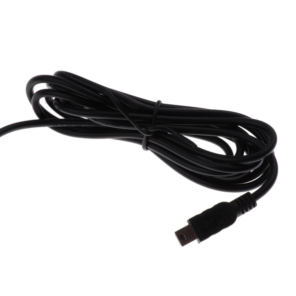 300cm Dash Cam Hardwire Kit DVR Car Chager for USB Mini 0806 0805 0803