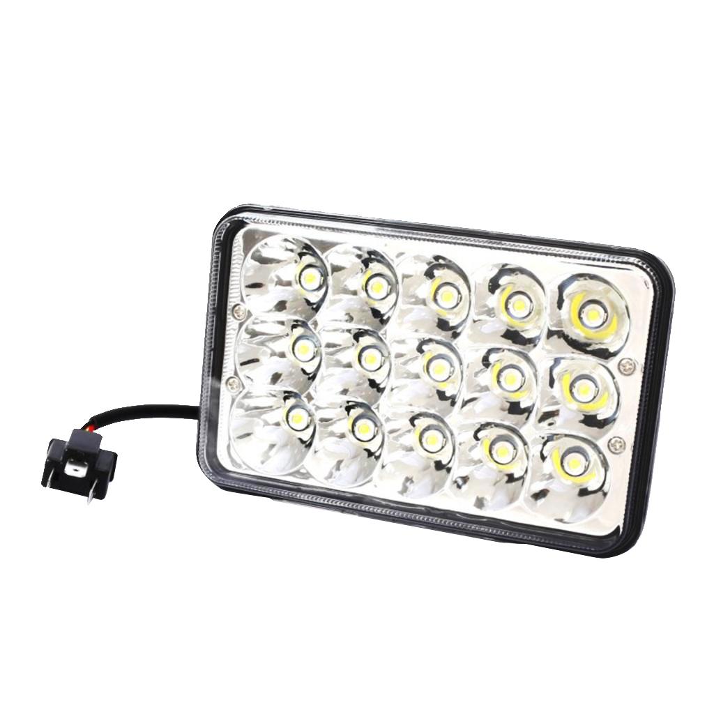 1 Pair 45W LED Spotlight Worklight Trucks Headlamp Bulbs For Car Motorcycle