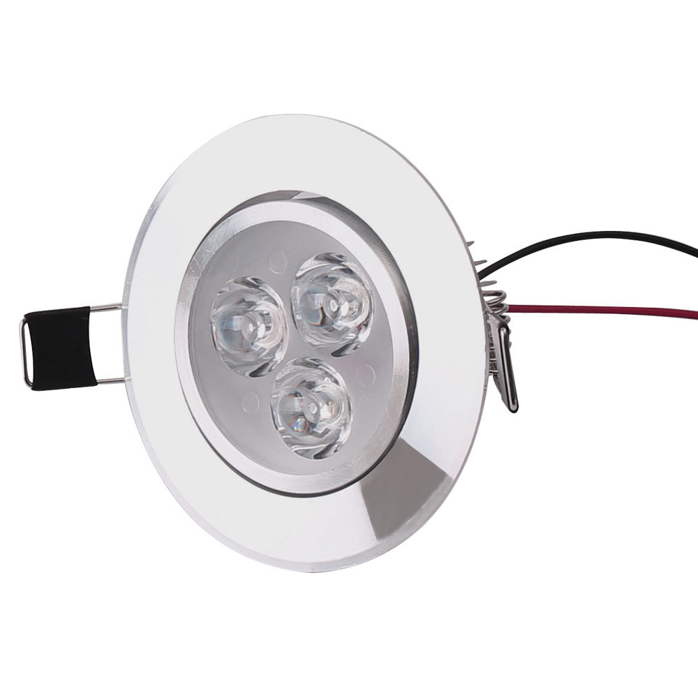 3W Red Green Blue LED Recessed Ceiling Light Spotlight Lamp